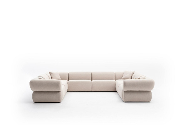 Corner sofa U-shape Living room Luxury Style Modern Design Sofa Couch Living landscape