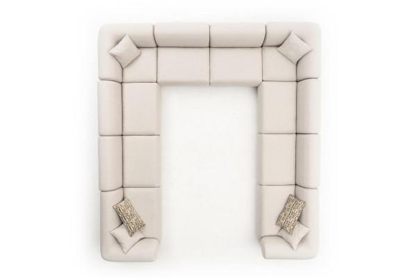 Sofa U-shape upholstered sofa Living room Corner sofa Modern Design Living landscape
