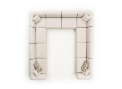 Sofa U-shape upholstered sofa Living room Corner sofa Modern Design Living landscape