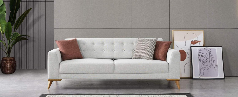 Living room set Stylish Sofa set 3+3+1 Seater Luxury Couches Sofa Furniture