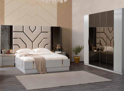 exclusive bedroom dream: designer furniture in a modern style