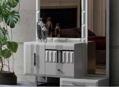 Modern Bedroom Dressing table Chest of drawers with Mirror Console Chests of drawers