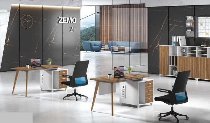 Work Writing Office Table Luxury Class Designer Furniture with Drawers Tables