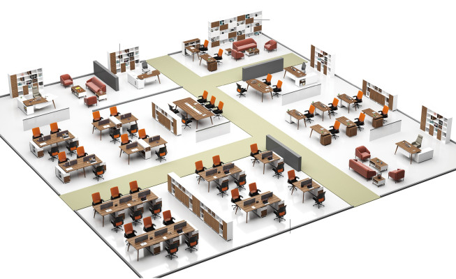 Table Wood Desk Modern Design Tables Office Furnishings Corner Desks