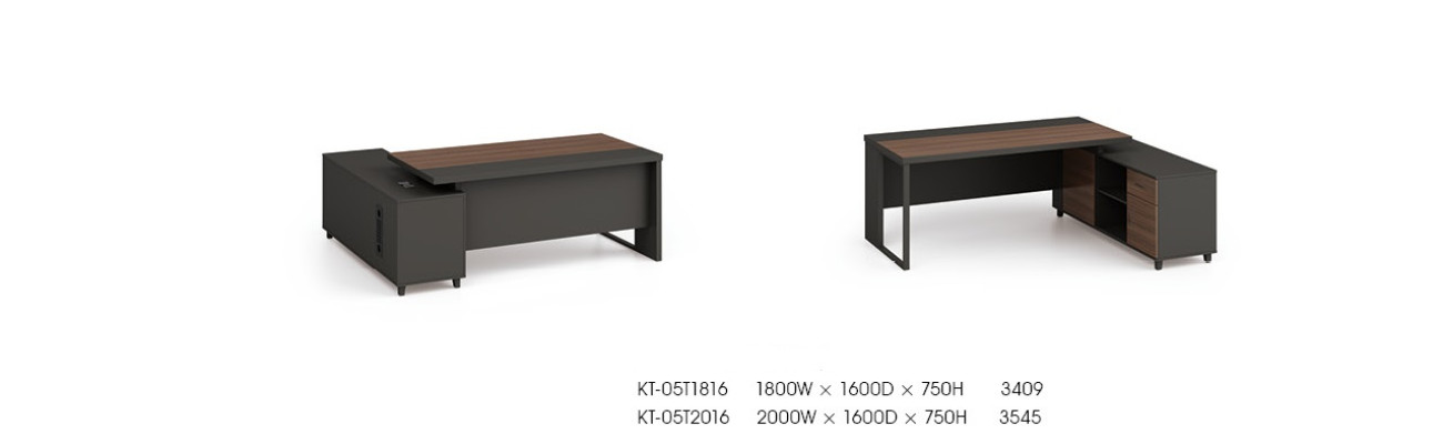 Corner desk work writing office table luxury class designer furniture