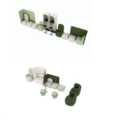 Waiting Room Furniture Seat Suite Hotel Office Law Firm Practice Furnishings Textile new