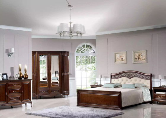 Wardrobe Luxury White Bedroom Wardrobe Wood Furniture Cabinets