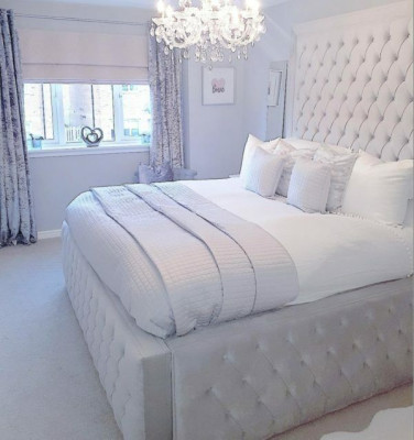 Hotel Chesterfield Luxury Bed White Bedroom English Beds