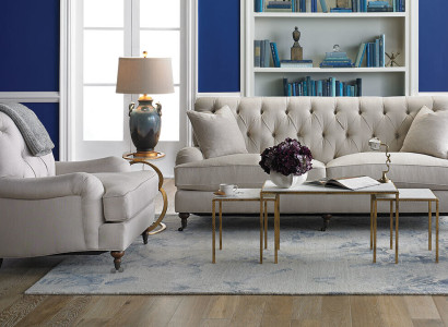 Chesterfield Luxury Sofa Couch Upholstery Seat Fabric Suite 3+1 Seater Couches