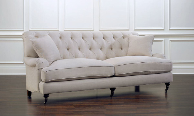 Chesterfield Luxury Sofa Couch Upholstery Seat Fabric Suite 3+1 Seater Couches