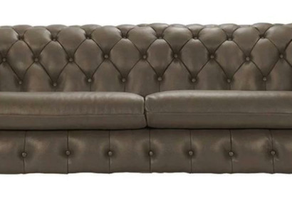 Chesterfield Sofa Brown xxl Big Leather Living room Furniture 4 Seater Violet Yellow Green