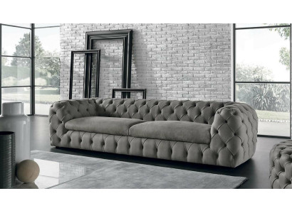 Classic Three Seater Couch Sofa Upholstery 3 Seater Fabric Fabric Sofa Chesterfield