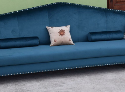 Sofa Couch Upholstery Fabric Leather Couches Blue e Suite 5 Seaters