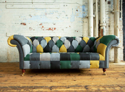 Three Seater Couch Upholstery Design Sofa 3 Seat Sofas Room Furniture Green Modern