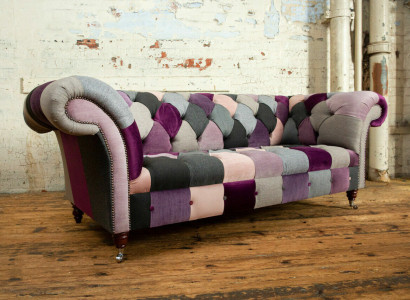 Chesterfield Sofa 3 Seater Upholstery Designer Couches Sofas Suite Three Seater