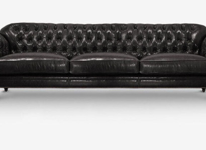 Classic Chesterfield Sofa set Complete Set Suite Sofa Upholstery Leather