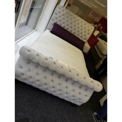 Velvet Velvet Chesterfield Design Bed Classic s Bed frame Upholstery Beds new