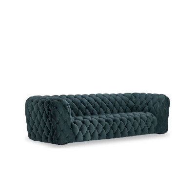 Extra Luxury Class Sofa - Chesterfield Big XXL Couch - Four Seater Seat Upholstery
