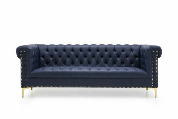 Chesterfield Leather Upholstery Design Sofa Luxury Couch Classic Sofa 3 Seater new