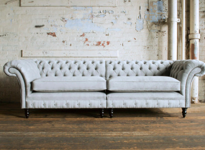 High-quality Chesterfield Upholstery Couch Textile Sofa cheap microfiber sofas new