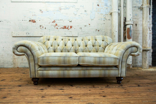 Chesterfield Sofa 2 Seater Design Sofas Upholstery Couches Leather Relax Two-seater