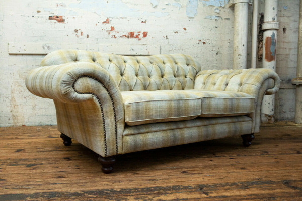 Chesterfield Sofa 2 Seater Design Sofas Upholstery Couches Leather Relax Two-seater
