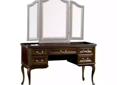 Dressing table with Mirror Luxury Console Chest of drawers Bedroom Baroque Rococo