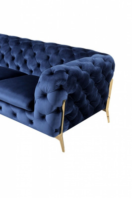 Chesterfield 3 Seat Couch Upholstery Three Seater Design Couches Textile Fabric Italy