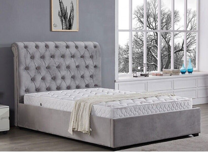 Royal Gray Bedroom Bed Upholstery Beds Chesterfield Design Textile