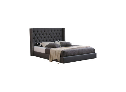 Large Gray Chesterfield Double bed Royale Luxury Beds