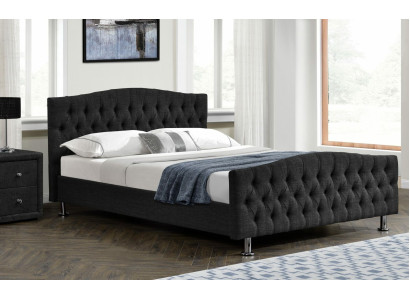 Black Chesterfield Bed Design Bedroom English Bed