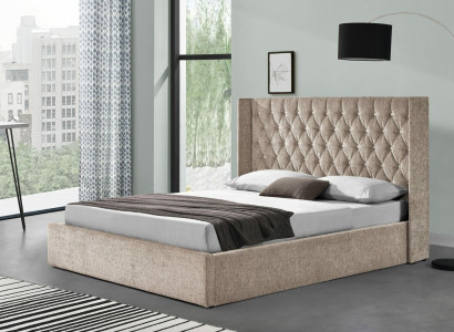 Chesterfield Bed Design Bedroom English Beds 180x200cm Textile