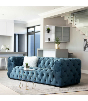 Chesterfield 3 Seater Modern Luxury Couch Designer Living room three seater