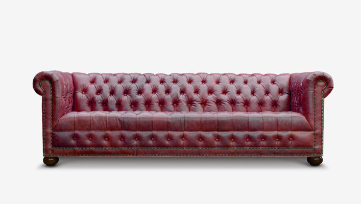 Chesterfield 4 Seater Sofa Couch Leather Suite Upholstery Seat Fabric Gold Seat new