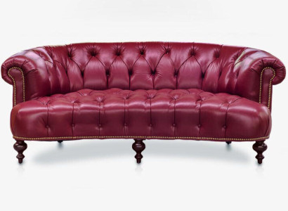 Designer Chesterfield Three Seater Couch Pink Sofa Luxury Design