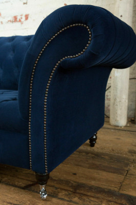 Chesterfield Sofa Velvet Four Seater Design Sofas Upholstery Couches Couch Velvet 265cm