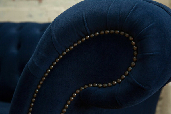 Chesterfield Sofa Velvet Four Seater Design Sofas Upholstery Couches Couch Velvet 265cm