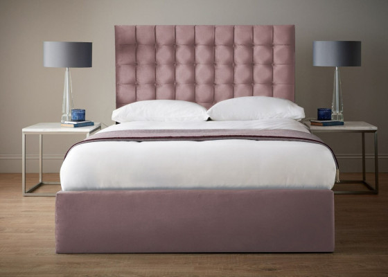 Pink Designer Chesterfield Double bed Designer Bedroom Bed