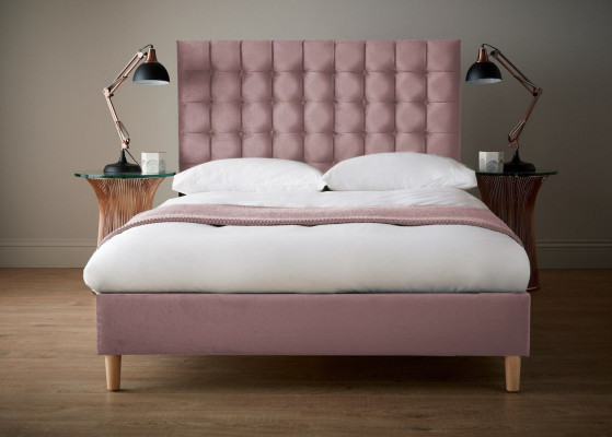 Pink Designer Chesterfield Double bed Designer Bedroom Bed