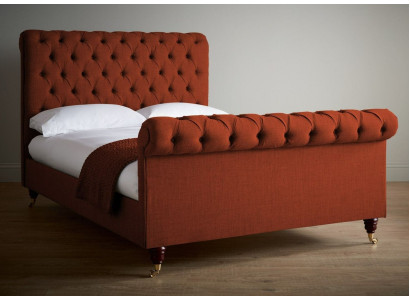 Chesterfield red bed chic Chesterfield double bed designer furniture