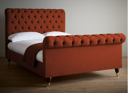 Chesterfield red bed chic Chesterfield double bed designer furniture