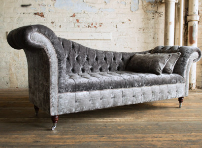 Gray Designer 3 Seater Chesterfield Couch Upholstery Sofas Design Sofa