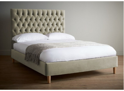 Chesterfield Design Upholstery English Black 140/160/180x200 Beds Double bed