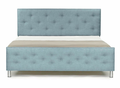 Chesterfield Design English 140/160/180x200 Beds Double bed Turkis Upholstery