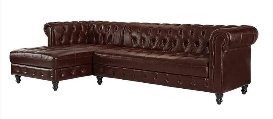 Chesterfield Corner sofa Sofa Couch Upholstery Corner suite Classic Furniture