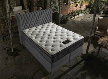 Gray Luxury Bedroom Chesterfield Bed Upholstery Design Luxury Double Beds
