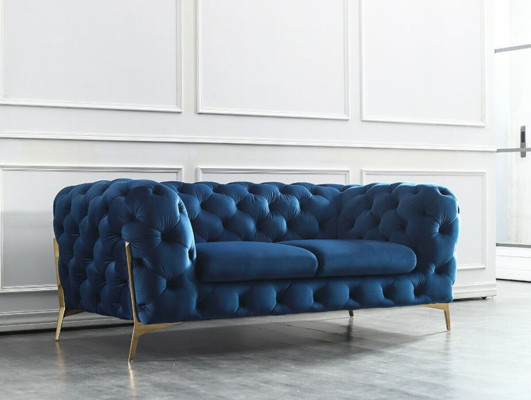 Sofa Couch Upholstery XXL Big Suite Chesterfield Textile 3+2+2 designer couches