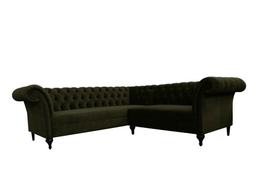 Chesterfield Corner sofa Corner sofa Designer Sofa Couch Velvet Leather Sofa SLIII Sofa