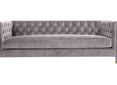 Chesterfield Sofa Taupe Furniture 4 Seater new xxl Big Textile Fabric Couches Upholstery
