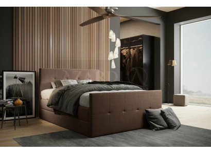 Chesterfield Bed Upholstered bed Double bed Beds xxl design luxury box spring bed